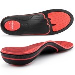 PCSsole Work Comfort Orthotic Insoles - 220+ lbs Heavy Duty High Arch Support Inserts with Shock Absorption - Foot Pain Relief for Plantar Fasciitis - Anti Fatigue - Work Boot Shoe Insoles Men Women