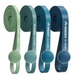 WHATAFIT Resistance Bands, Pull Up Assistance Bands, Exercise Bands, Workout Bands Set for Men and Women Home Fitness, Body Stretching, Strength Training