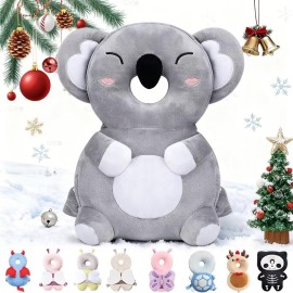 Baby Head Protector Backpack for Falling Crawling and Walking Toddler Essentials Harness Infant Koala Toys Helmets Baby Christmas Gifts Essentials Must Have Stuff Items for 0.5-2 Years
