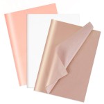 Larcenciel Tissue Paper Gift Wrap, 30 Pcs Girly Pearlescent Pink Tissue Paper for Gift Bags Bulk, Delicate Glitter Wrapping Art Packaging for Birthdays, Weddings, Anniversaries, Crafts, 19.7x13.8inch