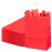 BLEWINDZ 32Pcs Small Paper Gift Bags with Tissues, Red Party Favor Bags with Handles, 8.7 Goodie Bag for Birthday, Shopping, Party Supplies