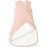 PurComfy Supersoft Sleep Sack 1.0 TOG, Premium Bamboo Viscose Baby Sleeping Bag, 2-Way Safe Zipper Sleep Sacks 6-15 Months (Blush)