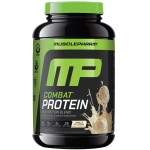 MusclePharm Combat Protein Powder, Vanilla Flavor, Fuels Muscles for Productive Workouts, 5 Protein Sources Including Whey Protein Isolate & Egg Albumin, Gluten Free, 2 lb, 25 Servings
