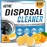 Garbage Disposal Cleaner Deodorizer Tablets - 24 Pack, New Powerful XL Foaming Tablet - Fresh Citrus Foam Sink Garburator Disposer Freshener, Natural Kitchen Drain Cleaning Care - 1 Year Supply