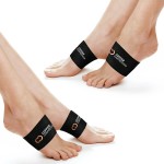 Copper Compression Arch Support - 4 Plantar Fasciitis Braces/Sleeves. Foot Care, Heel Spurs, Feet Pain Relief, Flat & Fallen Arches, High Arch