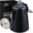 COLETTI Classic Percolator Coffee Pot - The Most Nostalgic Camping Coffee Pot, Now Modernized [Black Enamel, 18 Cup]