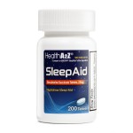 HealthA2Z Sleep Aid | Doxylamine Succinate 25mg | (200 Counts (Pack of 1))