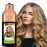 HERBBY Hair Color Shampoo for Gray Hair Coverage&Color Transform with 9 Herbal Extracts -Long Lasting(6-8 Weeks),Shiny,Evenly Colored,Instant Hair Dye Shampoo&Conditioner, 500 Ml (BLONDE BROWN COLOR)