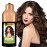 HERBBY Hair Color Shampoo for Gray Hair Coverage&Color Transform with 9 Herbal Extracts -Long Lasting(6-8 Weeks),Shiny,Evenly Colored,Instant Hair Dye Shampoo&Conditioner, 500 Ml (DARK BROWN COLOR)