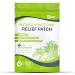 FLexiknee Warming Herbal Pain Patches for Knees w/ 12-Hour Extra Strength & Adhesion - Bone-on-Bone, Joint Ache, Muscle Soreness Support - 12 Heat Patches for Pain Relief for Knees, Back & Neck