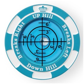 Prodigora SlopeMaster ProGreen Reader - Golf Ball Marker with High Precision Green Reading Aid Golf Accessories for Men Women (Blue&SkyBlue)