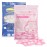 Classycoo Compressed Towel 200 PCS Mini Tablets Disposable Portable Face Towel Cotton Coin Tissue for Travel, Camping,Hiking, Sport,Beauty Salon,Home Hand Wipes and Other Outdoor Activities Pink+Blue