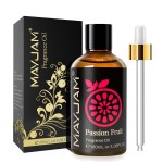 MAYJAM 100ML/3.38FL.OZ Passion Fruit Fragrance Oils with Glass Dropper, Essential Oils for Diffusers for Home, Long Lasting Scented Oils for Diffusers Soap Candle Making