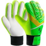 Sportout Kids Goalkeeper Gloves, Soccer Goalie Gloves with Double Wrist Protection and Non-Slip Wear Resistant Latex Material to Prevent Injuries