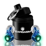 Eargasm Earlights Light Up High Fidelity LED Earplugs for Concerts, Festivals, Raves, Musicians, Sports Events, Live Entertainment for Safe Noise Reduction (Premium Gift Box Packaging)