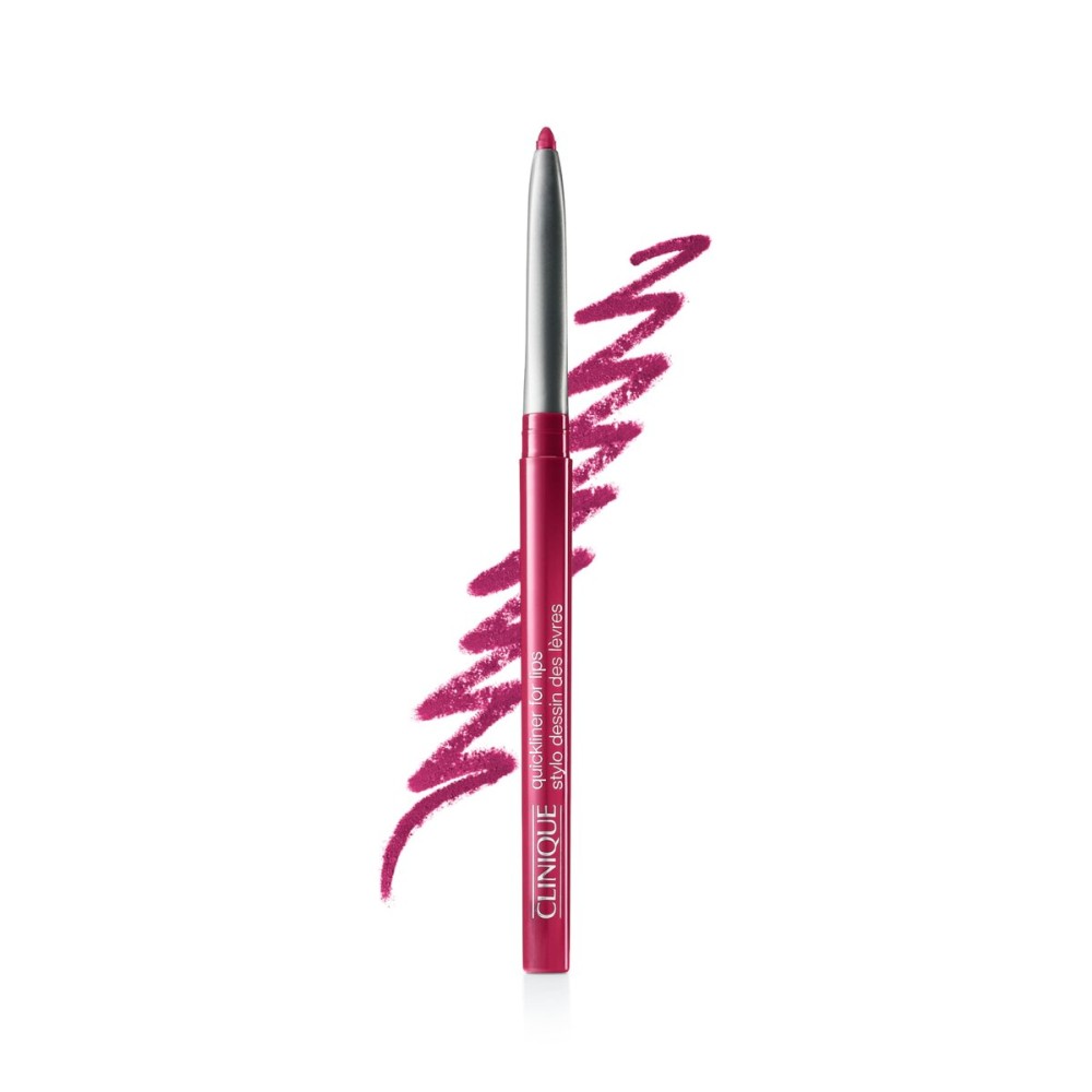 Clinique Long Lasting Quickliner Lip Liner | Non-Drying + No Sharpening, Intense Jam