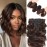 LUMIERE Dark Brown Clip In Hair Extensions Body Wave Human Hair Clip In Extensions for Black Women Seamless Clip Ins 8 Pcs 20 Clips 120g Double Wefts 2 10 Inch