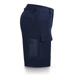 Hiauspor Men\'s Hiking Cargo Shorts Big and Tall 10 Quick Dry Lightweight Waterproof for Golf Tactical Fishing Casual (Navy, 44)