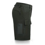 Hiauspor Men\'s Hiking Cargo Shorts Big and Tall 10 Quick Dry Lightweight Waterproof for Golf Tactical Fishing Casual (Army Green, 48)