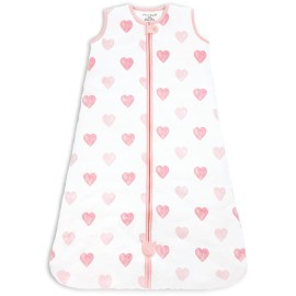 Mama Cheetah Baby Sleep Sack 2.5 TOG, Winter Baby Sleeping Bag with 2-Way Zipper, Organic Cotton Swaddle Transition Wearable Blanket for Boy Girl Infant Toddler, 18-24 Months, 1-Pack