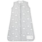 Mama Cheetah Baby Sleep Sack 2.5 TOG, Winter Baby Sleeping Bag with 2-Way Zipper, Organic Cotton Swaddle Transition Wearable Blanket for Boy Girl Infant Toddler, 24-48 Months, 1-Pack