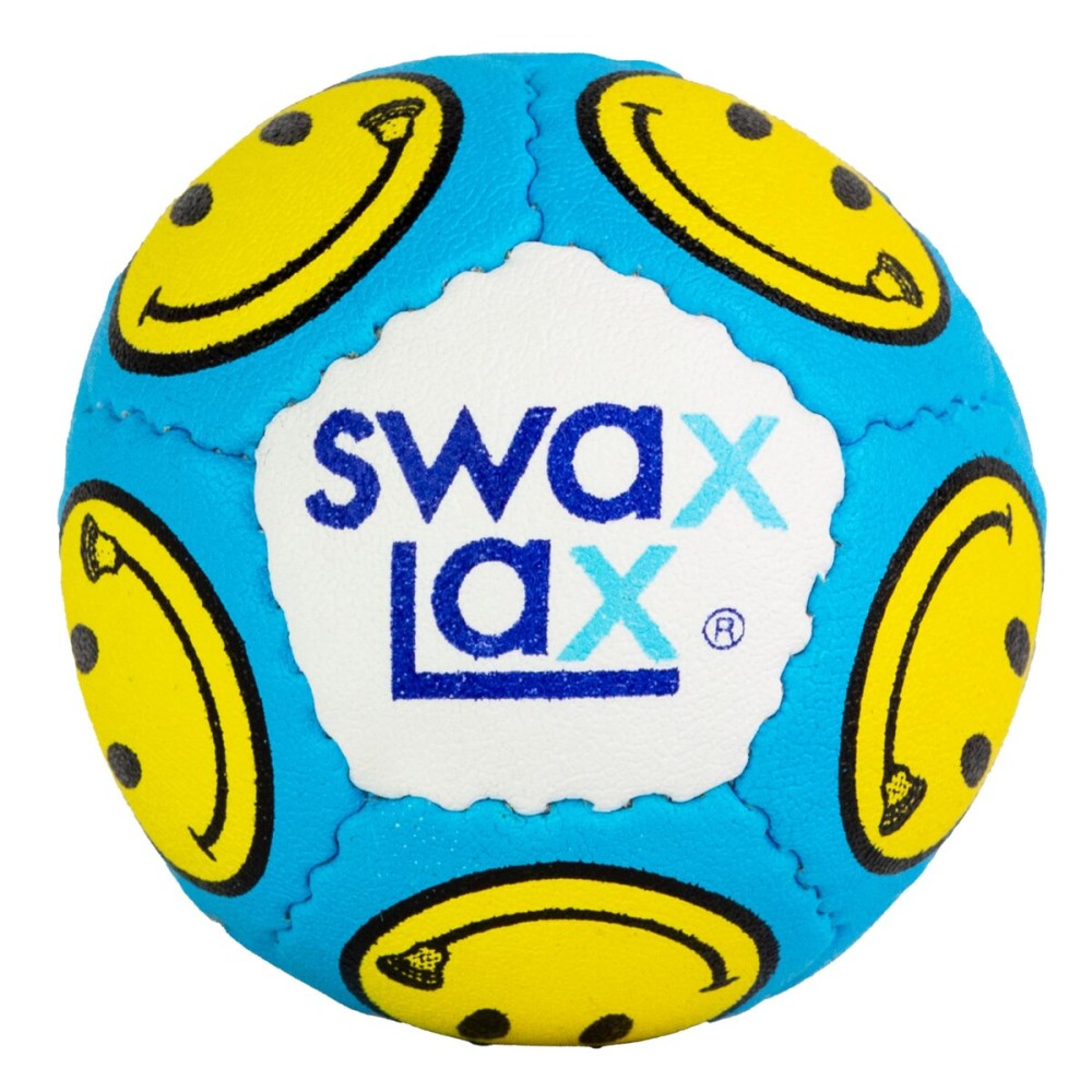 SWAX LAX Lacrosse Training Ball - Help Your Kids Develop Their Skills & Practice with Confidence (1 Smile)