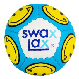 SWAX LAX Lacrosse Training Ball - Help Your Kids Develop Their Skills & Practice with Confidence (1 Smile)