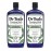 Dr Teal\'s Foaming Bath with Pure Epsom Salt, Cannabis Sativa Hemp Seed Oil, 34 fl oz (Pack of 2)
