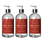 Muse Apothecary Hand Ritual - Aromatic and Nourishing Hand Soap, Infused with Natural Aromatherapy Essential Oils - 16 oz, Fresh Snow, 3 Pack