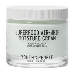Youth To The People Superfood Air-Whip Moisture Cream Jumbo - Kale + Green Tea Hyaluronic Acid Face Moisturizer, Smooths + Hydrates Up to 48HR with Dewy Glow, Non-Greasy Lightweight Gel - 3.4 fl oz