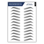 Bliss and Beyond USA | Microblading & Shading Tattoo | A combination of hair stoke and powdered brows | Non-toxic | Vegan friendly (Dramatic Los Angele, Black)