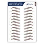 Bliss and Beyond USA | Microblading & Shading Tattoo | A combination of hair stoke and powdered brows | Non-toxic | Vegan friendly Dramatic Los Angele, Brown)