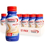 Premier Protein Shake MINIs, Vanilla, 22g Protein, 120 Calories, No Added Sugar, 8.75 fl oz, 12 Pack (Packaging May Vary)