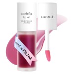 NOONI Korean Lip Oil - Applefig | Long-Lasting, Moisturizing, Plumping, Revitalizing for Dry Lips, Waterproof, No Peel Off, Hydrating, Stocking Stuffers, Cute Stuff, 0.12 FL Oz