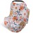 Rquite All-in-1 Car Seat Cover Baby, Carseat Covers for Girl Boy, Stretchy Soft Infant Car Seat Cover, Multi-use Baby Carrier Cover, Car Seat Canopy, Stroller Sun Shade, Nursing Breastfeeding Cover