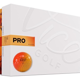Vice Pro Golf Balls (Shade Red Orange)