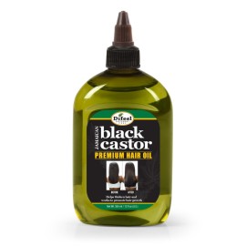 Difeel Premium Jamaican Black Castor Hair Oil - Large 12 oz. - Jamaican Black Castor Oil for Hair Growth