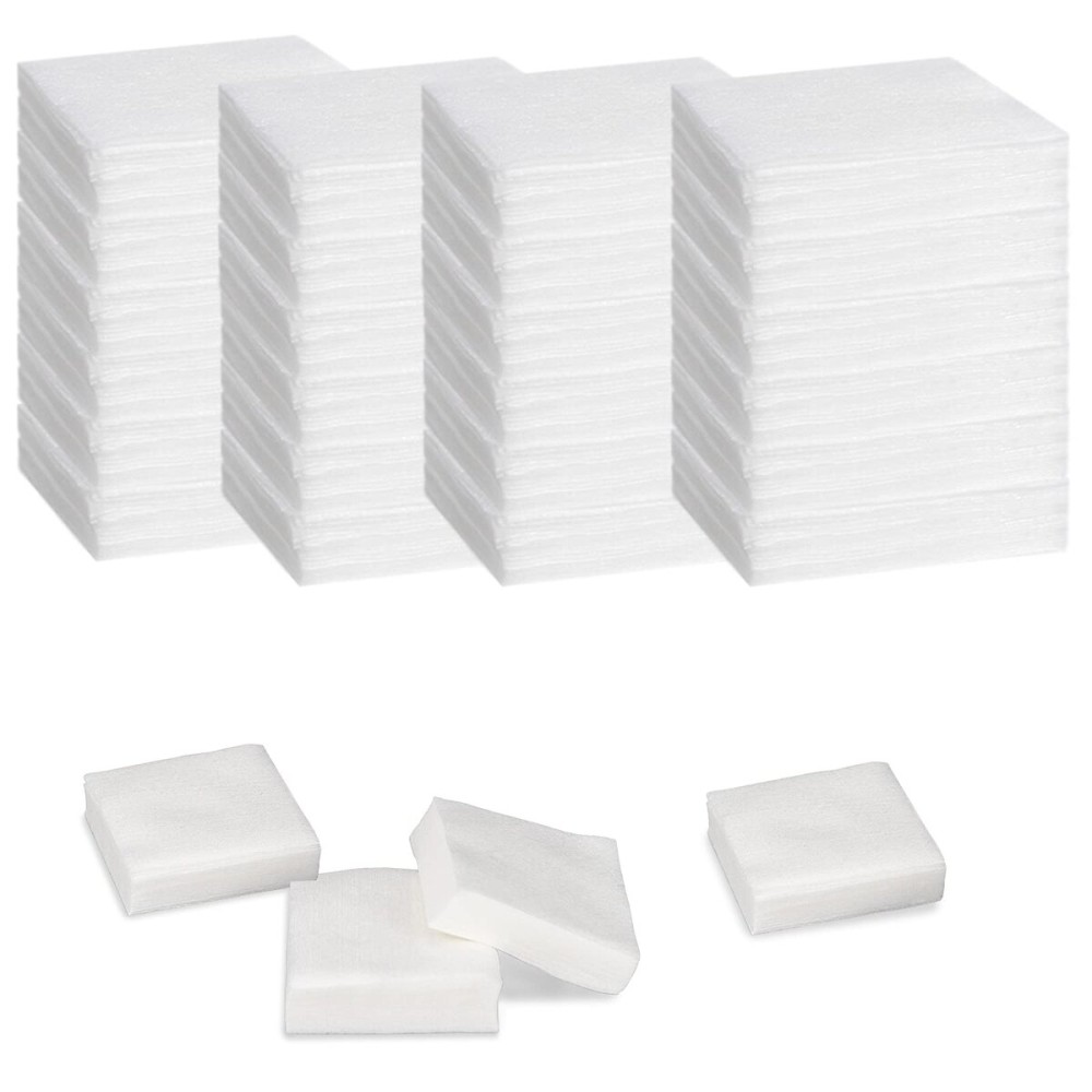 PINGMIC 1800 PCS Lint Free Gun Cleaning Patches - 2 Highly Absorbent Gun Cloth for .22 to .45 Cal, 5.56/9mm, Firearms Cleaning Supplies Maintenance Accessories