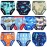 MooMoo Baby Training Underwear 10 Packs Absorbent Toddler Potty Training Pants for Boys Cotton Big Size 9T