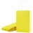 SUNCOLOR 24-Pack Yellow Gift Bags with Handles - 8 Goodie Bags for Party Favor Bags, Birthdays, Easter & Special Occasions (Yellow)