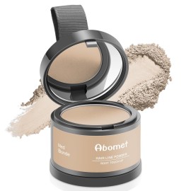 Root Touch Up Hair Fibers Touch Up Instantly Gray Coverage Hairline Powder, Conceal Hair Loss and Thinning For Women and Men (Medium Blonde)