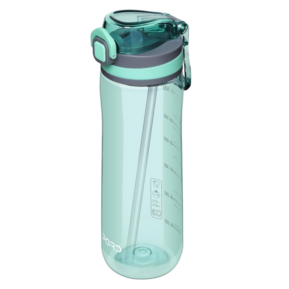 Opard Peak Water Bottle with Straw Cap, BPA-Free, Leak Proof Flip Top Bottle