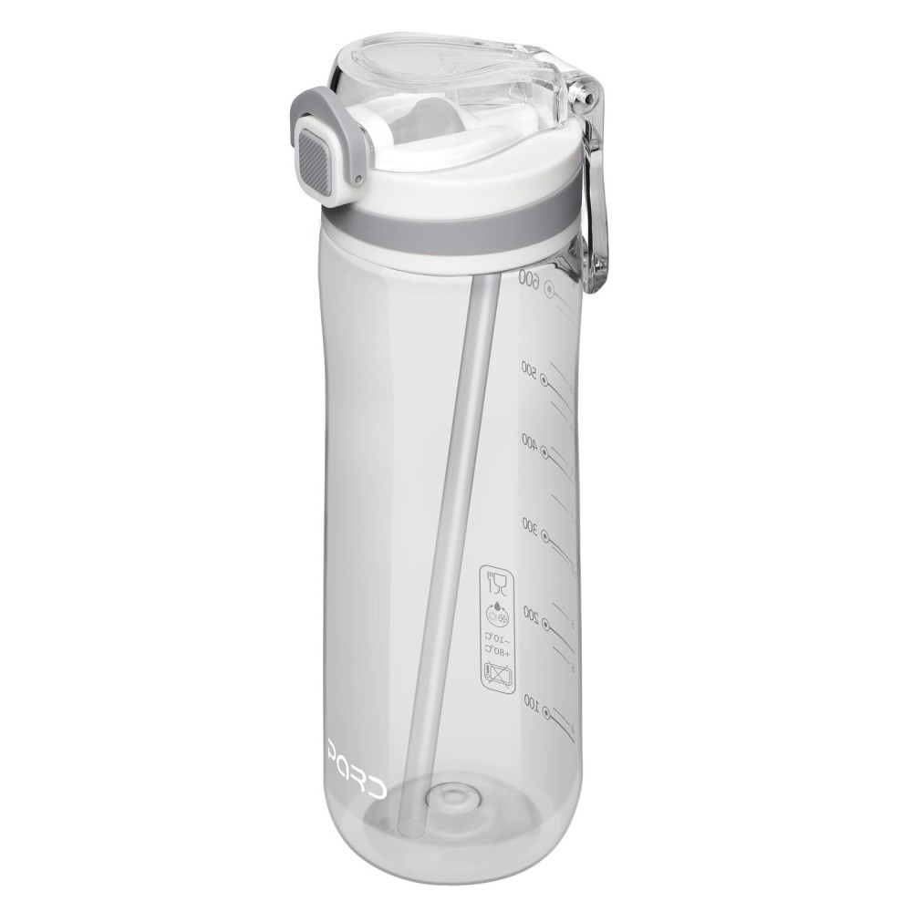 Opard Peak Water Bottle with Straw Cap, BPA-Free, Leak Proof Flip Top Bottle