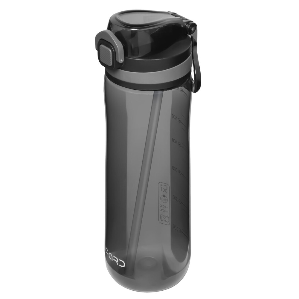 Opard Peak Water Bottle with Straw Cap, BPA-Free, Leak Proof Flip Top Bottle