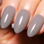 Imtiti Glitter Gel Nail Polish, 0.5 Fl Oz Grey Glitter Gel Polish Soak Off LED U V Gold Shimmer Sparkle Nail Gel Polish DIY Nail Art Starter Manicure Salon Gel Nail Polish Kit