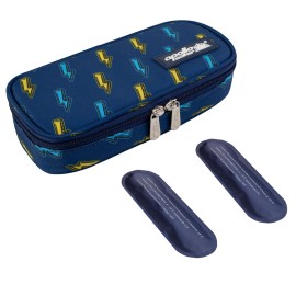 apollo walker Insulin Cooler Travel Case Diabetic Medication Cooler with Ice Packs and Insulation Liner insulin cooler travel case tsa approved