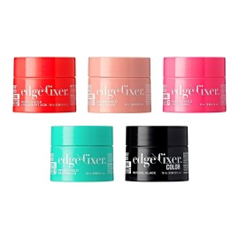 Red by Kiss Edge Fixer 24 Hour Maximum Hold Edge Wax No Flaking Biotin B7 Infused Hair Gel 0.50 fl.oz (Mini Size (5 PCS))