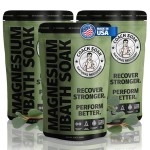 Coach Soak Recovery Bath Soak - Alternative to Epsom Salt Bath Soak - Fast-Absorbing Pure Magnesium Flakes with 21 Minerals, Bath Salts & Essential Oils - 9 lb (3 Pack) - Eucalyptus Tea Tree