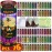 Yopela 76 Pack Halloween Natural Lip Balm Bulk with Vitamin E and Coconut Oil Lip Care Set - Moisturizing, Soothing, and Repairing Dry and Chapped Lips