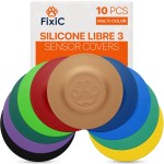 Fixi Adhesive Patches 10 Pack - Good for Libre 3 - Waterproof Adhesive Patches - Libre Adhesive Covers - The Best Fixation for Your Sensor!